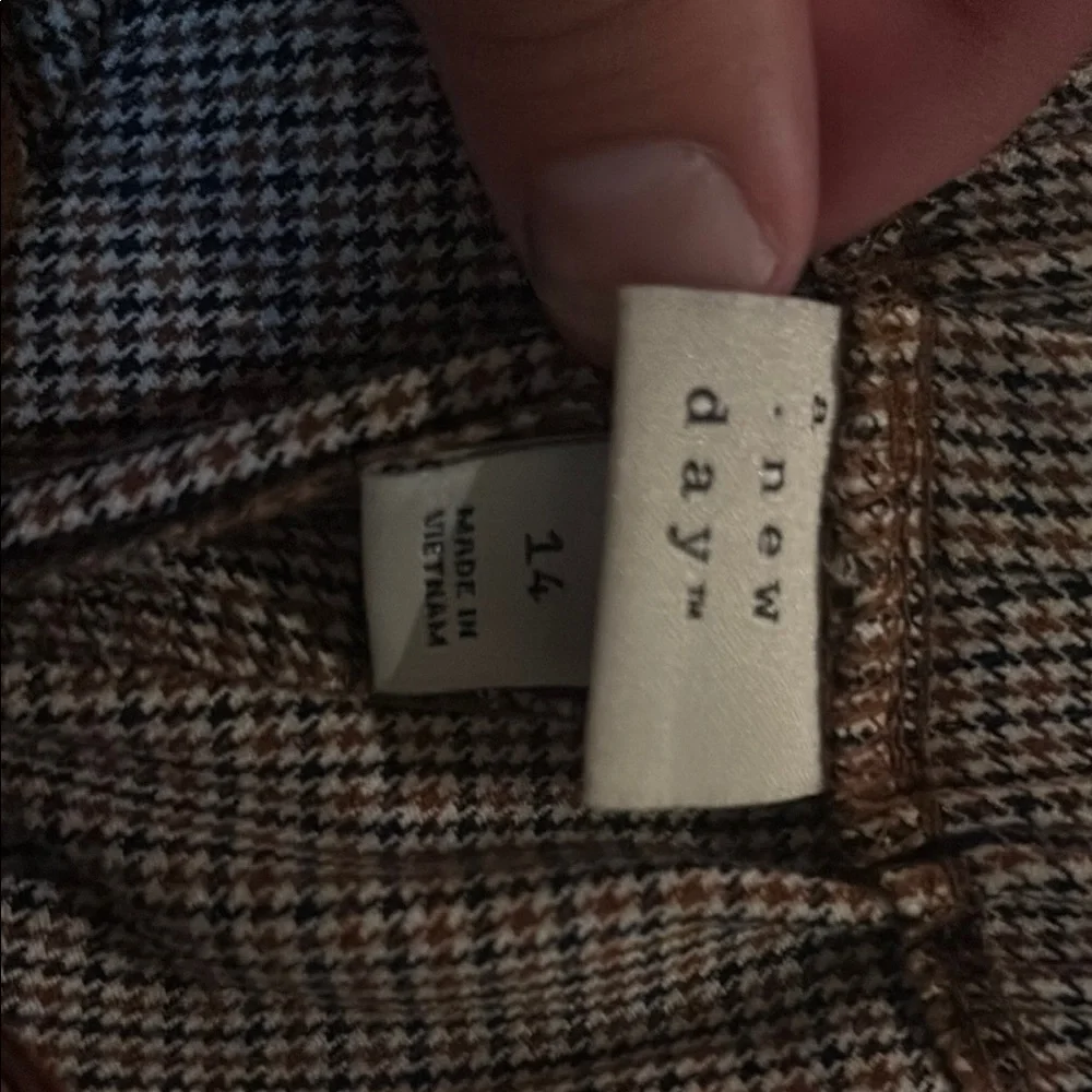 a new day Brown Dress Pants with Relaxed Fit - Picture 2 of 3